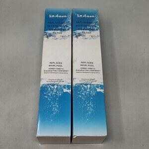 2 Kastore Refrigerator Ice & Water Filters Replaces 4396841, 4396710, EDR3RXD1